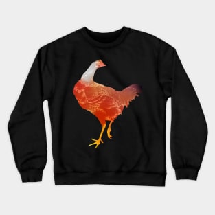 Sunset Chicken Crewneck Sweatshirt